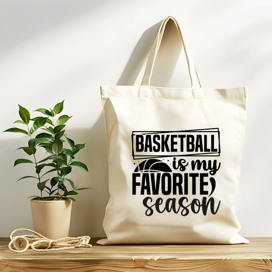 Basketball Season is Here Tote Bag