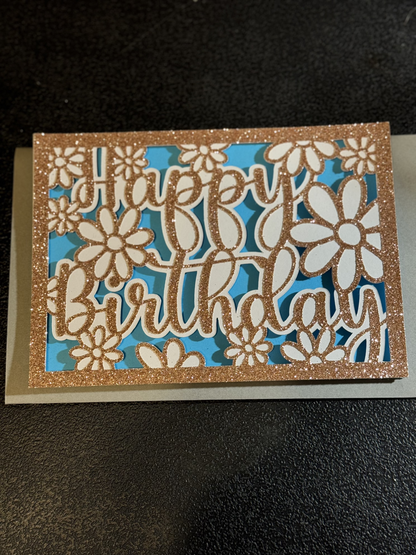 Happy Birthday 3D card